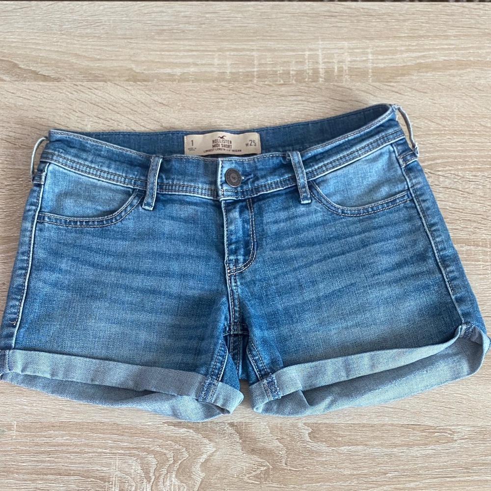 Denim Blue Women Shorts